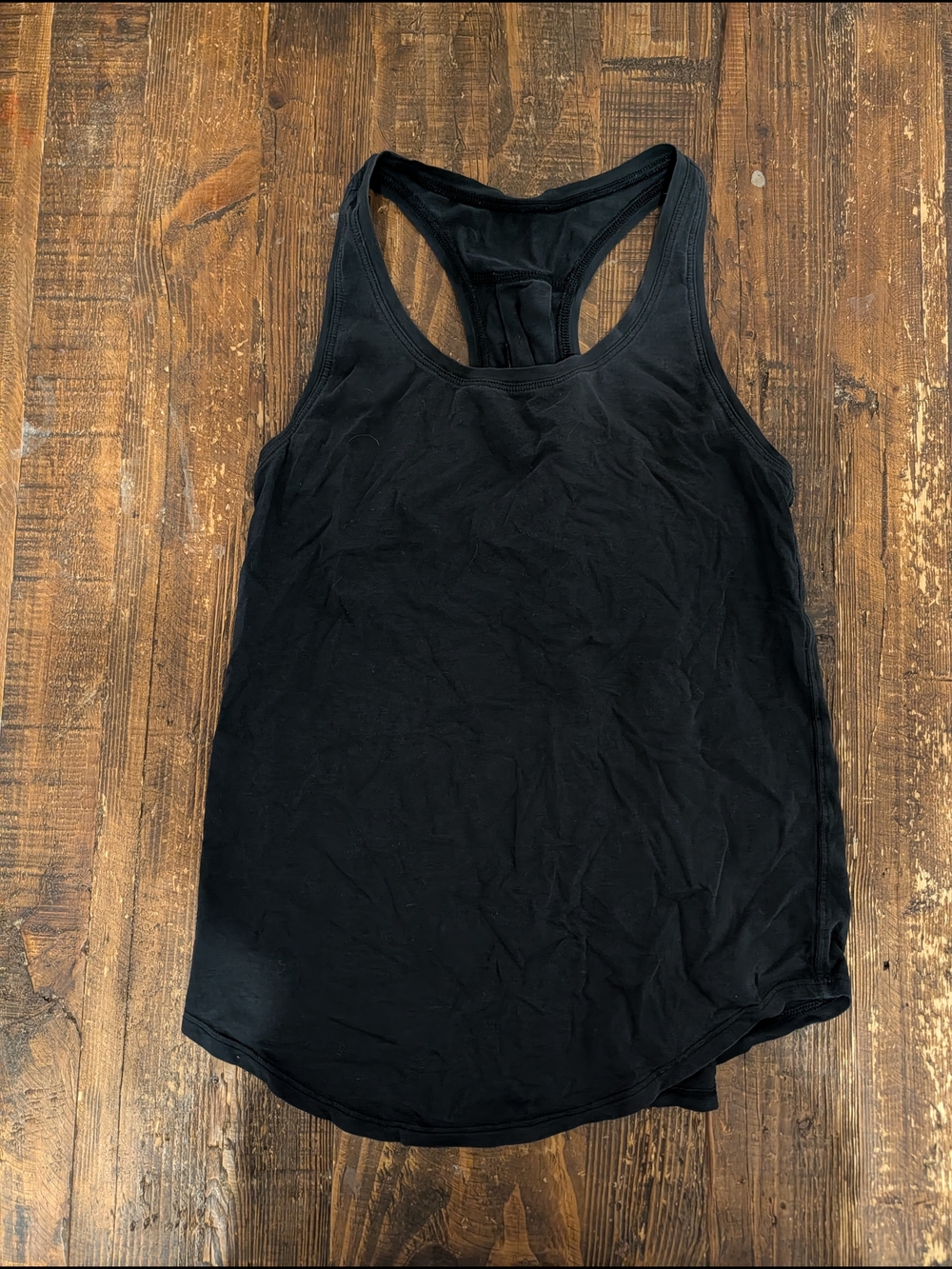lululemon athletica Black Racerback Tank